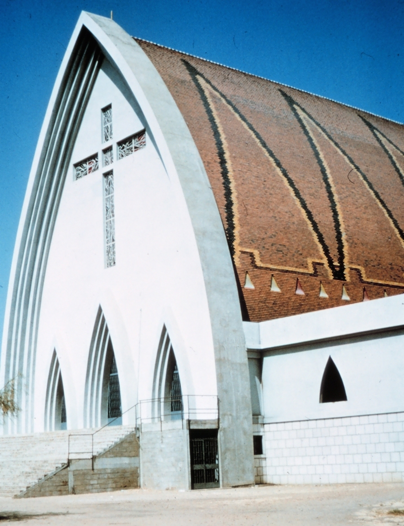 Illustration for article titled These Modernist African Churches Look Like Spaceports